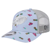 Men's New Era  Light Blue Philadelphia Eagles Adventure Surfboard 9SEVENTY Adjustable Hat