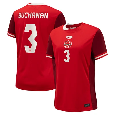 Women's Nike Kadeisha Buchanan Red Canada Soccer 2024 Home Replica Jersey