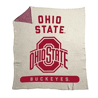 Ohio State Buckeyes 50" x 60" Luxe Dreams Throw Blanket