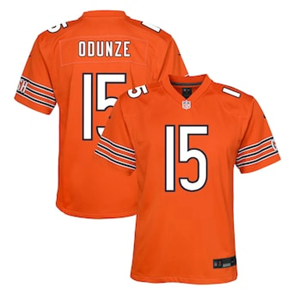 Youth Nike Rome Odunze Orange Chicago Bears Alternate Game Jersey