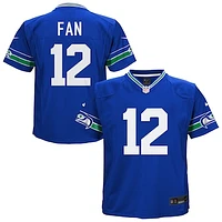 Toddler Nike 12th Fan Royal Seattle Seahawks Game Jersey