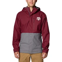 Men's Columbia  Maroon Texas A&M Aggies Field Bound Omni-Tech™ Full-Zip Jacket