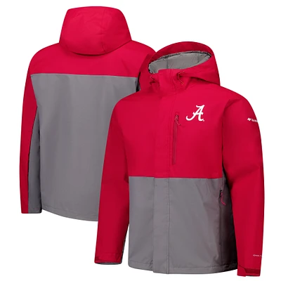 Men's Columbia  Crimson Alabama Tide Field Bound Omni-Tech™ Full-Zip Jacket