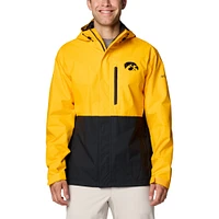 Men's Columbia  Gold Iowa State Cyclones Field Bound Omni-Tech™ Full-Zip Jacket