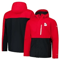 Men's Columbia  Red Georgia Bulldogs Field Bound Omni-Tech™ Full-Zip Jacket