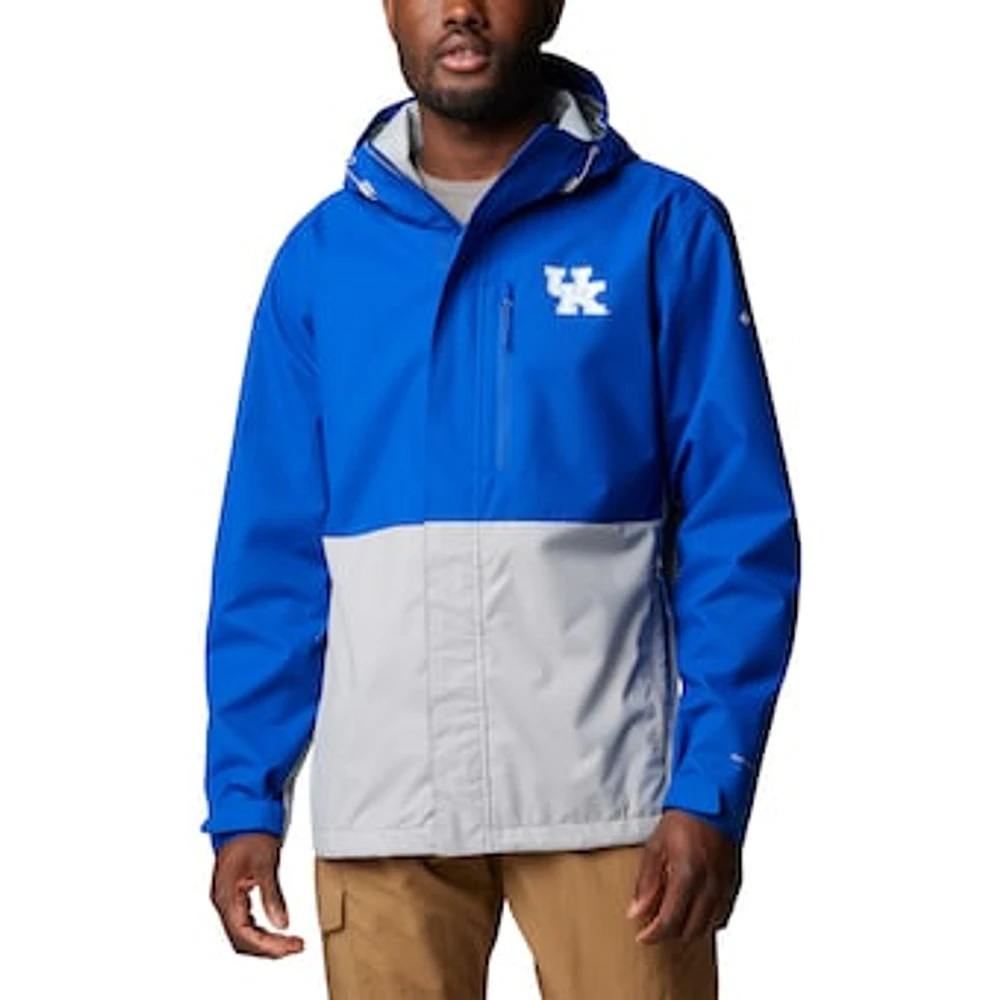 Men's Columbia  Royal Kentucky Wildcats Field Bound Omni-Tech™ Full-Zip Jacket