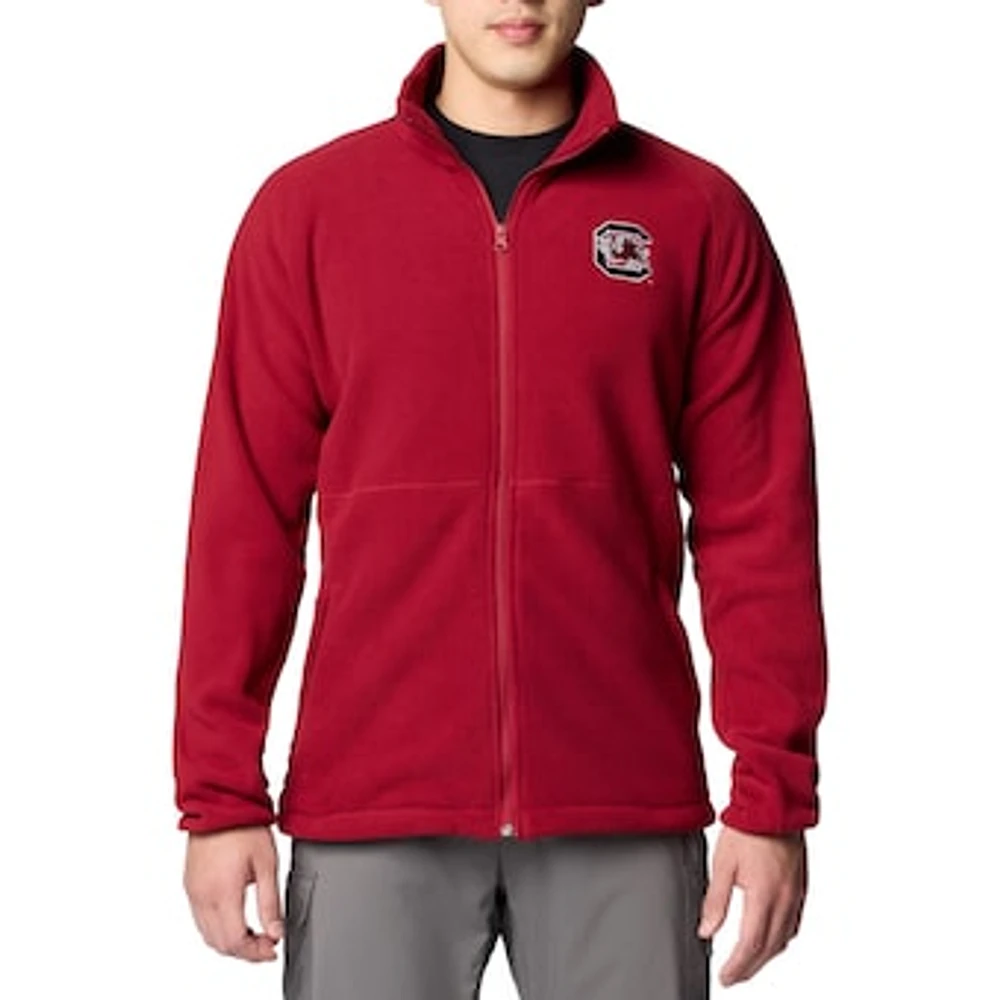 Men's Columbia  Garnet South Carolina Gamecocks Flanker IV Fleece Raglan Full-Zip Jacket