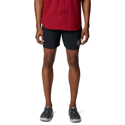 Men's Columbia Black South Carolina Gamecocks PFG Terminal Roamer™ Omni-Shade™ Stretch Shorts