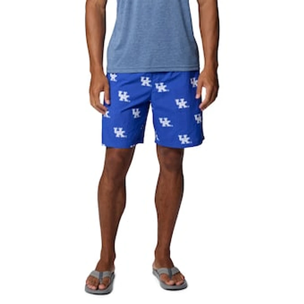 Men's Columbia Royal Kentucky Wildcats Backcast III Printed Short