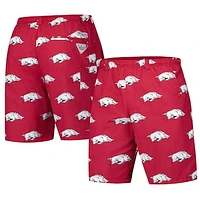 Men's Columbia Cardinal Arkansas Razorbacks PFG Backcast™ III Omni-Shade™ Shorts