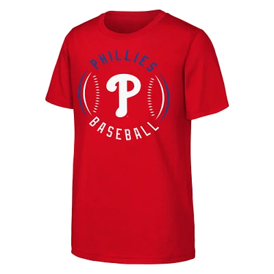 Youth Red Philadelphia Phillies Golden Glove T-Shirt