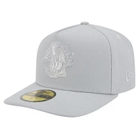 Men's New Era Gray Buffalo Sabres Color Pack A-Frame 59FIFTY Fitted Hat