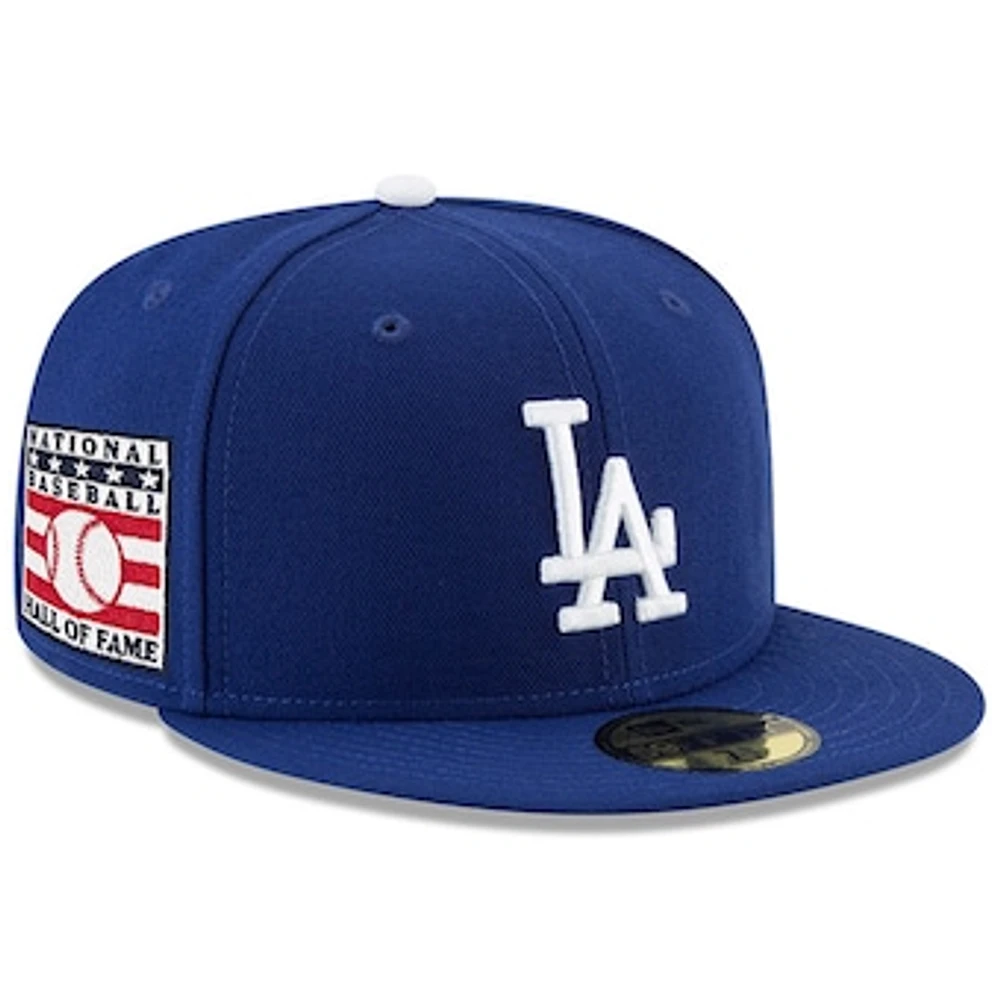 Men's New Era Royal Los Angeles Dodgers National Baseball Hall of Fame 59FIFTY Fitted Hat