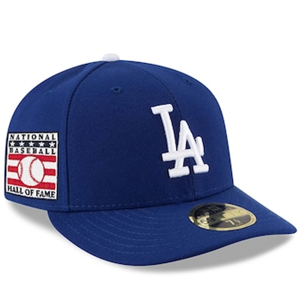 Men's New Era Royal Los Angeles Dodgers National Baseball Hall of Fame Low Profile 59FIFTY Fitted Hat