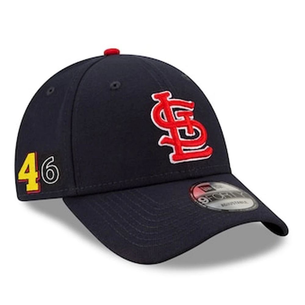 Men's New Era Paul Goldschmidt Navy St. Louis Cardinals 2024 Player’s Weekend 9FORTY Adjustable Hat