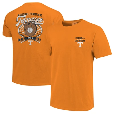 Women's Tennessee Orange Volunteers 2024 NCAA Men's Baseball College World Series Champions Comfort Colors T-Shirt