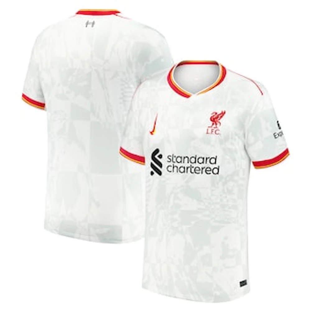 Youth Nike  White Liverpool 2024/25 Third Replica Jersey