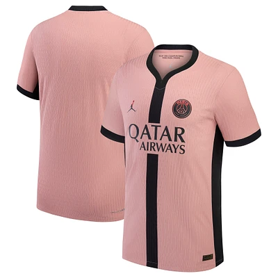 Men's Jordan Brand Pink Paris Saint-Germain 2024/25 Third Authentic Jersey