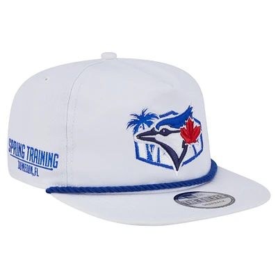 Men's New Era  White Toronto Blue Jays  Palm Golfer Snapback Hat