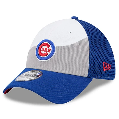 Men's New Era  Gray/Blue Chicago Cubs 2025 Spring Training 39THIRTY Flex Hat