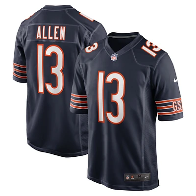 Men's Nike Keenan Allen  Navy Chicago Bears Team Game Jersey