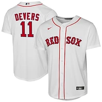 Youth Nike Rafael Devers White Boston Red Sox Home Replica Player Jersey