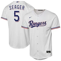 Youth Nike Corey Seager White Texas Rangers Home Replica Player Jersey