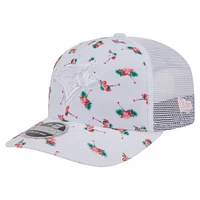 Men's New Era  White Toronto Blue Jays Flamingo Mesh Back 9SEVENTY Stretch-Snap Hat