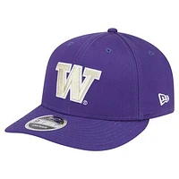 Men's New Era Purple Washington Huskies Low Profile 9FIFTY Snapback Hat