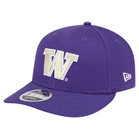 Men's New Era Purple Washington Huskies Low Profile 9FIFTY Snapback Hat