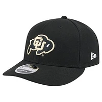 Men's New Era Black Colorado Buffaloes Low Profile 9FIFTY Snapback Hat