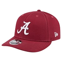 Men's New Era Crimson Alabama Crimson Tide Low Profile 9FIFTY Snapback Hat