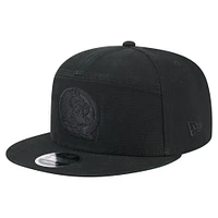 Men's New Era Black Florida State Seminoles Adventure Canvas Split Panel 9FIFTY Snapback Hat