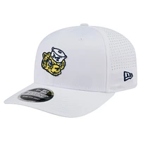Men's New Era White Michigan Wolverines Perform Vault 9SEVENTY Stretch-Snap Hat