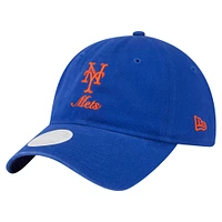 Women's New Era  Royal New York Mets Preppy Team 9TWENTY Adjustable Hat