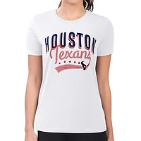 Women's G-III 4Her by Carl Banks Houston Texans Filigree T-Shirt