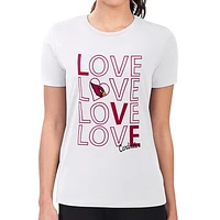 Women's G-III 4Her by Carl Banks Cleveland Browns Large Love Team T-Shirt