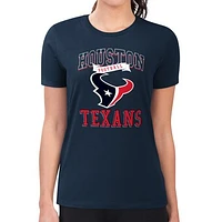 Women's G-III 4Her by Carl Banks Navy Houston Texans Team Graphic T-Shirt