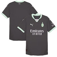 Men's Puma Charcoal AC Milan 2024/25 Third Authentic Jersey