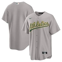 Men's Nike  Gray Athletics Away Replica 2.0 Jersey