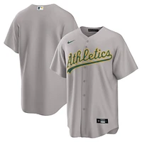 Men's Nike  Gray Athletics Away Replica 2.0 Jersey