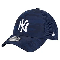Men's New Era Navy York Yankees Subtle Camo 39THIRTY Flex Hat