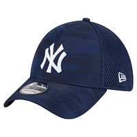 Men's New Era Navy York Yankees Subtle Camo 39THIRTY Flex Hat