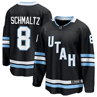 Men's Fanatics Nick Schmaltz Black Utah Hockey Club Breakaway Player Jersey