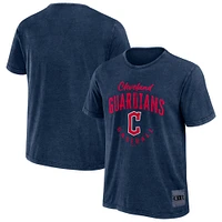 Men's Darius Rucker Collection by Fanatics Navy Cleveland Guardians Cooperstown Washed T-Shirt