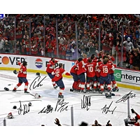 Florida Panthers Autographed 2024 Stanley Cup Champions 16" x 20" Celebration Photograph with Multiple Signatures - Limited Edition of 200