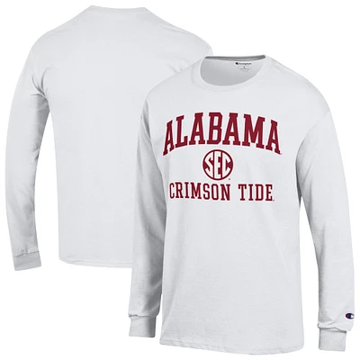 Men's Champion Alabama Crimson Tide Team Long Sleeve T-Shirt