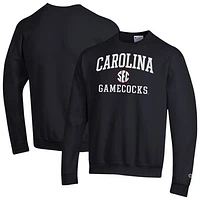 Men's Champion Black South Carolina Gamecocks Team Fleece Pullover Sweatshirt