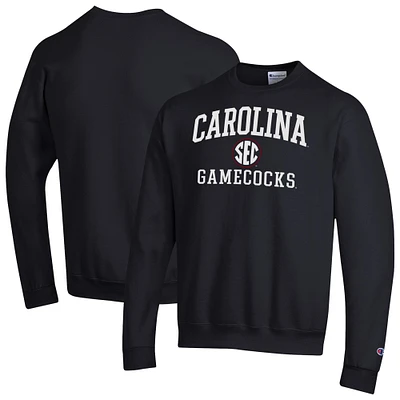 Men's Champion Black South Carolina Gamecocks Team Fleece Pullover Sweatshirt