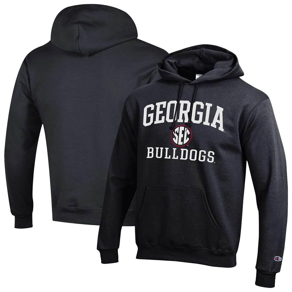 Men's Champion Georgia Bulldogs Team Fleece Pullover Hoodie
